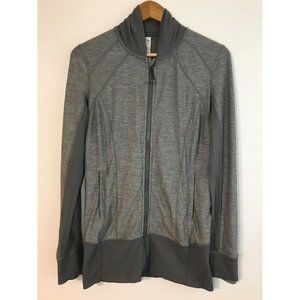 Lululemon Full Zip Long Sweater Women's Size 10 Gray